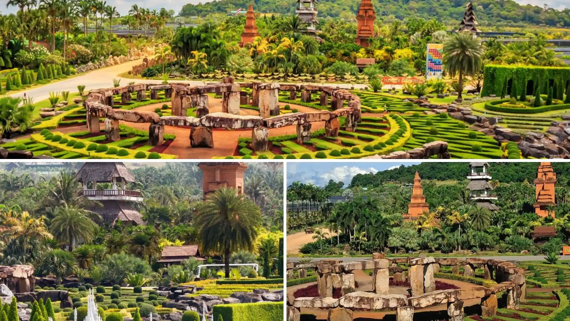 Vườn nhiệt đới Nong Nooch - khu du lịch văn hóa nổi tiếng Thái Lan Bangkok Phuket