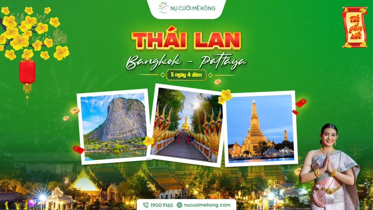 Tour Thái Lan Bangkok – Pattaya 4 ngày 3 đêm