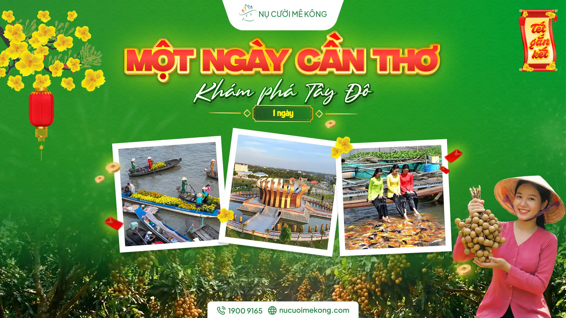 Một ngày du lịch Cần Thơ khám phá Tây Đô