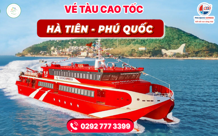 Ảnh bìa vé tàu cao tốc Hà Tiên - Phú Quốc 2024
