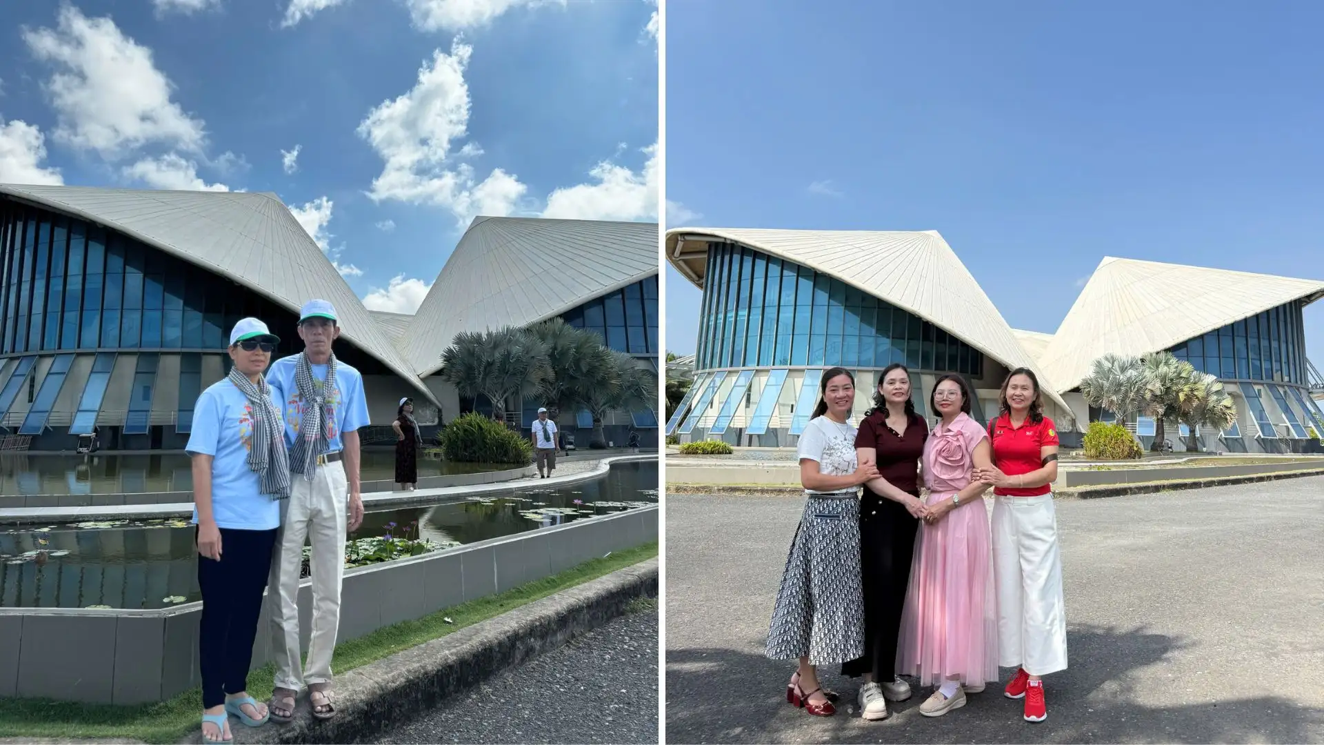 Feedback khách check-in nhà hát Nón Lá