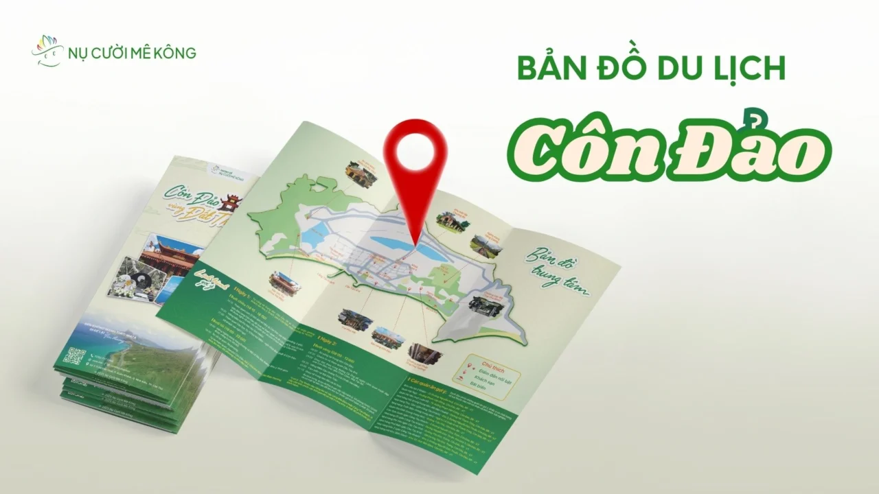 Bản đồ du lịch Côn Đảo Nụ Cười Mê Kông.