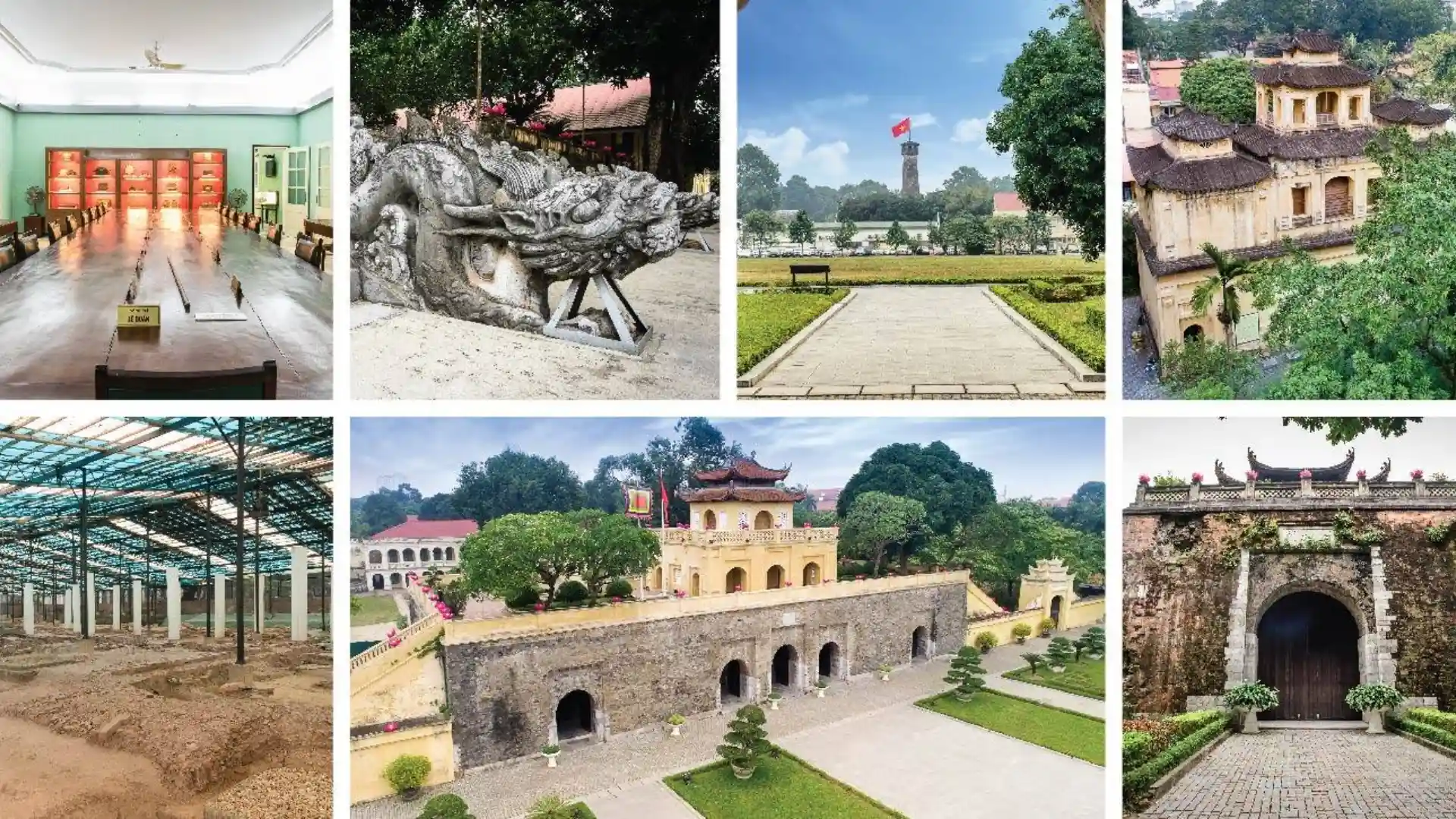 Công trình trong Hoàng thành Thăng Long