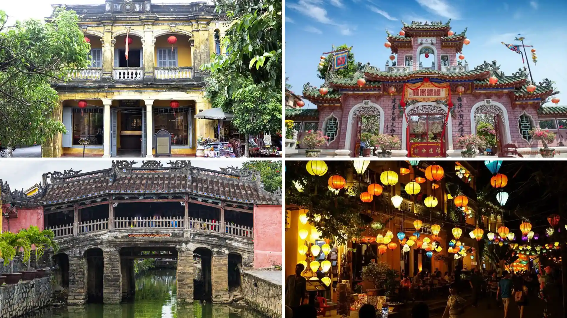 Các địa điểm tham quan gần quán Mót Hội An