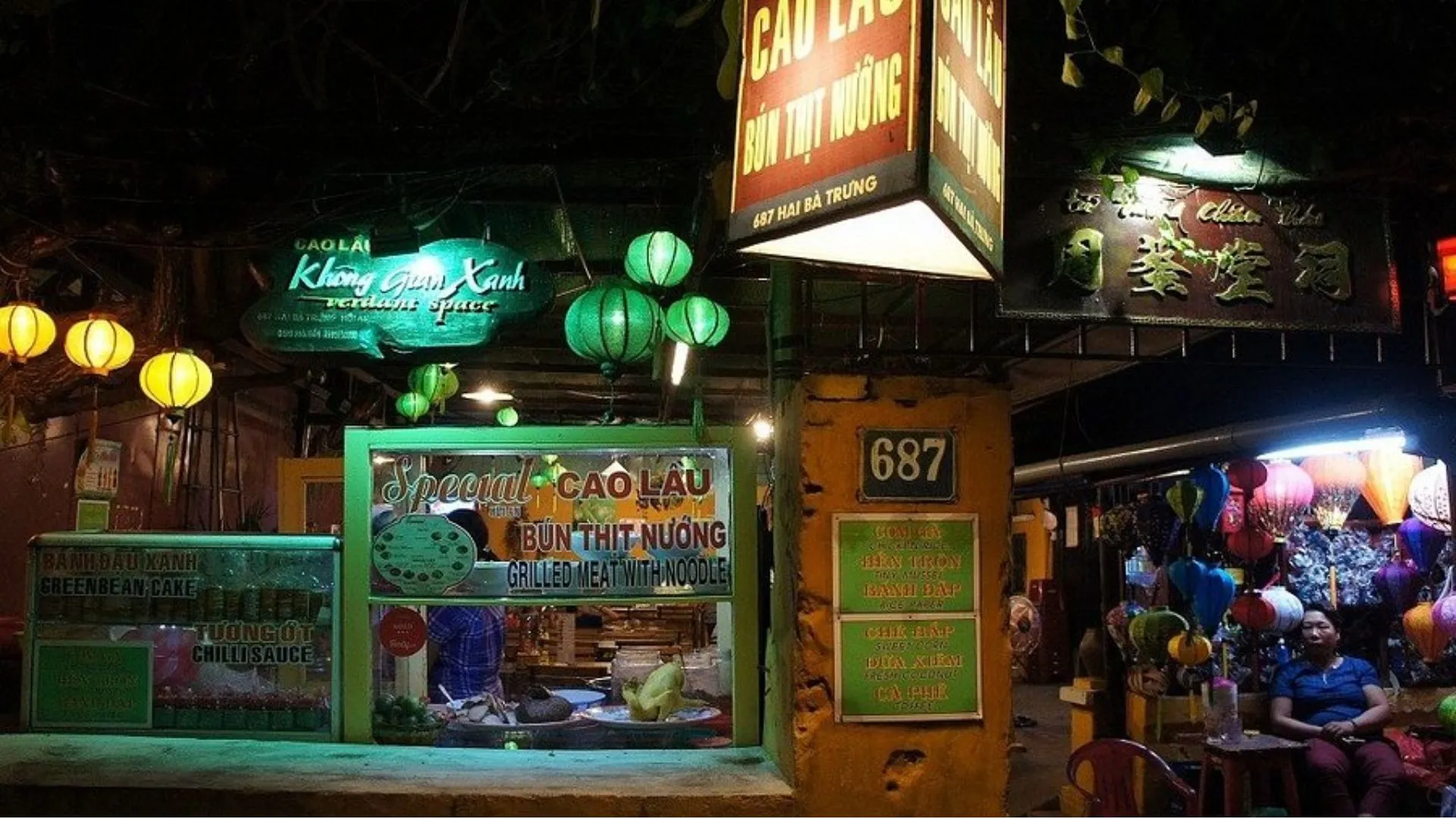 Quán Cao lầu Không Gian Xanh tại Hội An