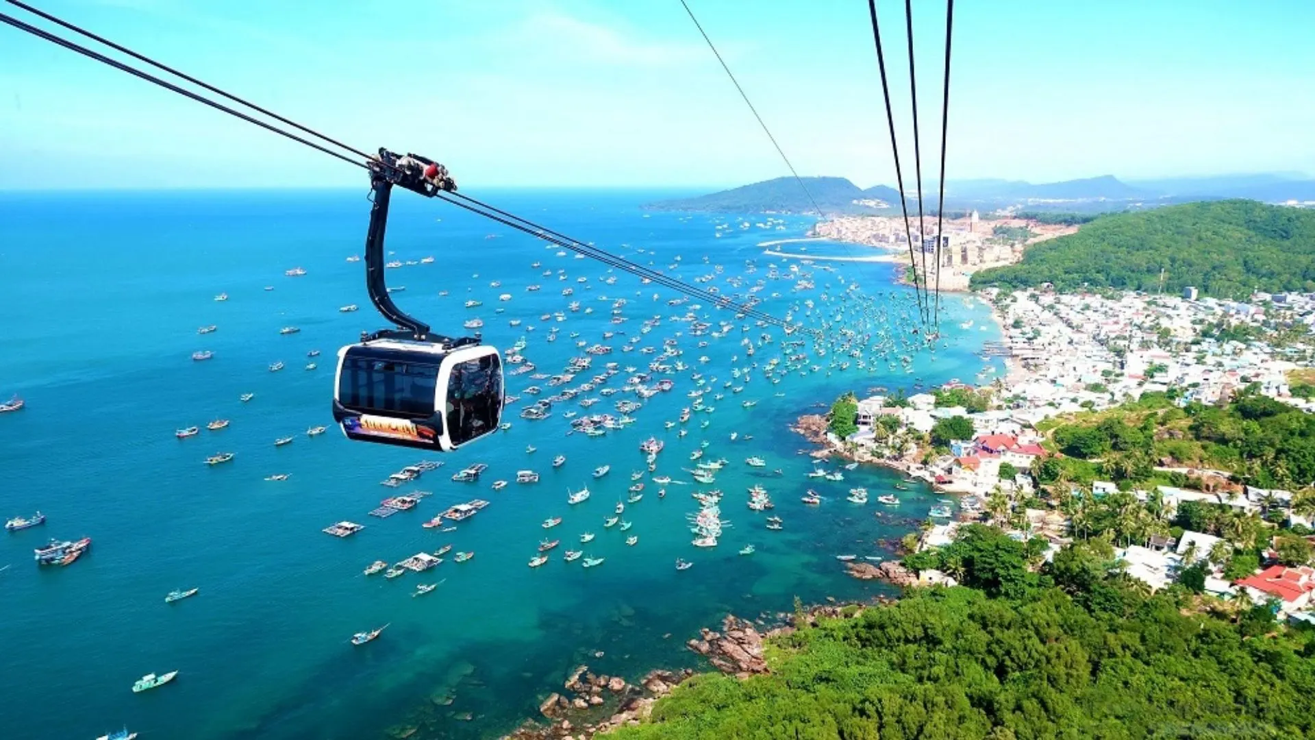 Cáp treo Hòn Thơm tại Phú Quốc