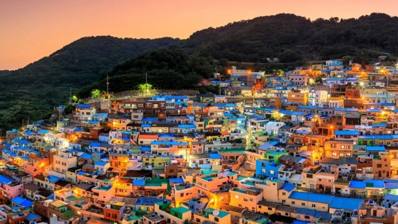Check-in tại Santorini rực rỡ sắc màu của Hàn Quốc