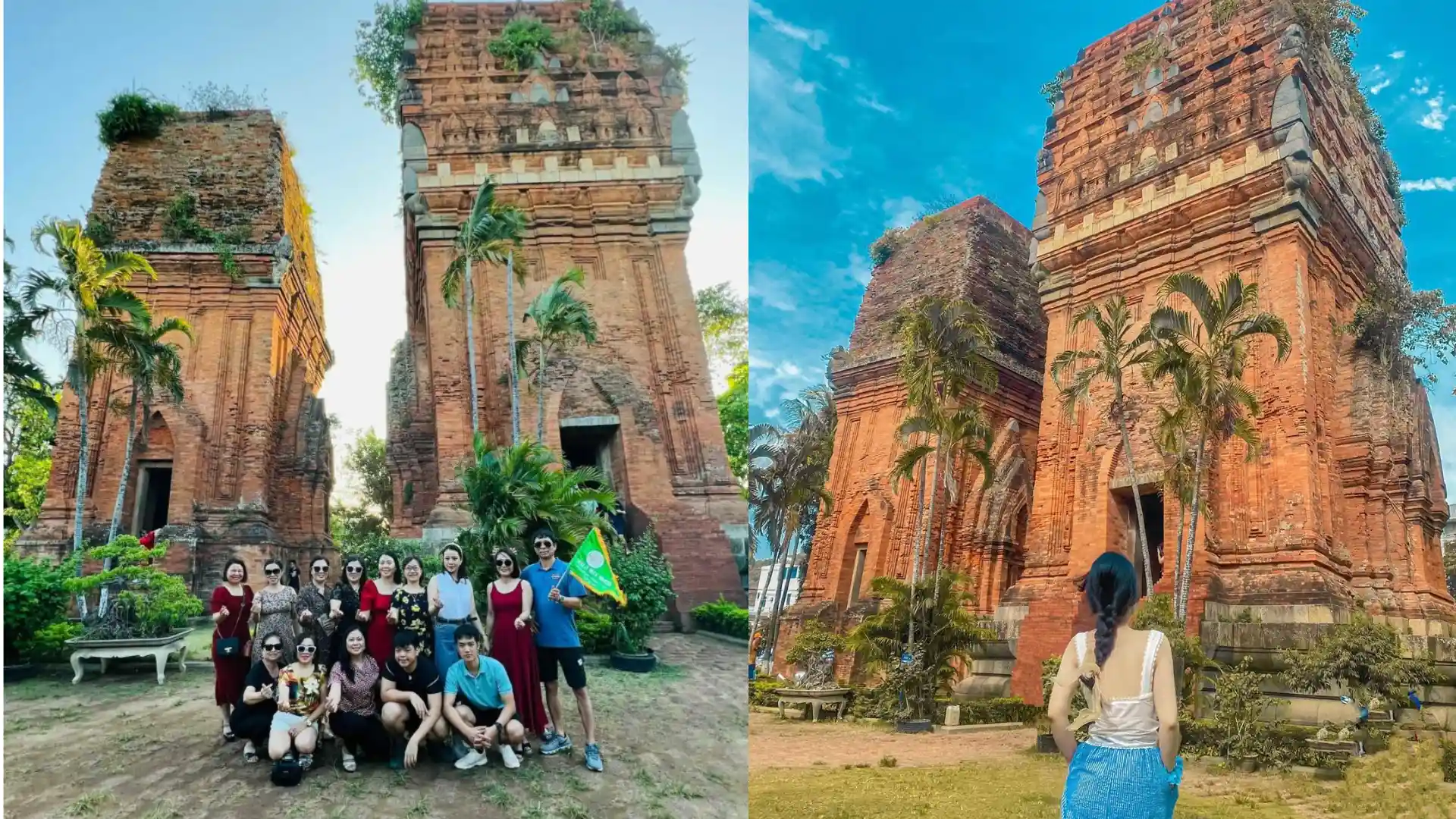 Những góc check-in được yêu thích tại Tháp đôi