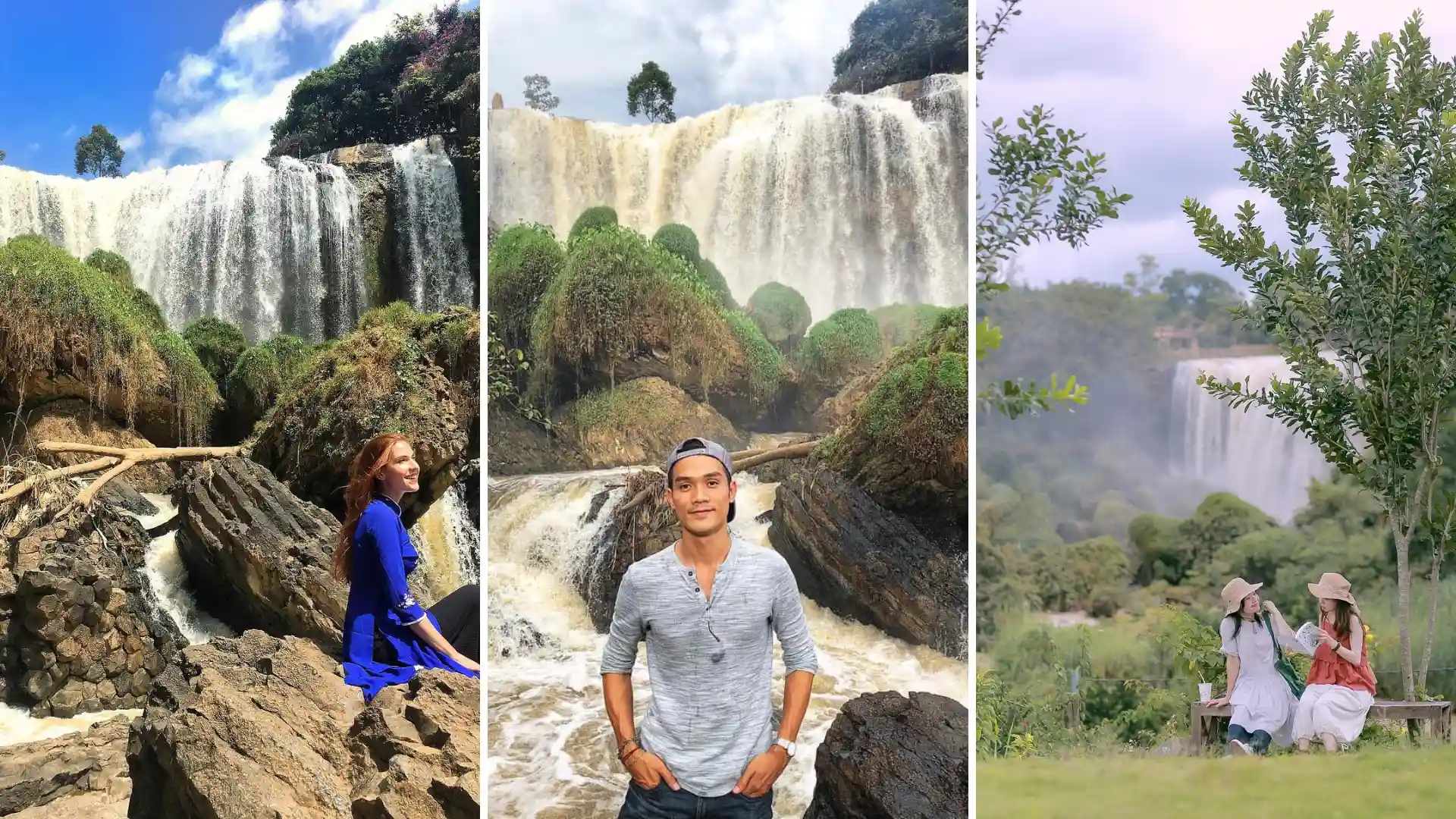 Check-in với Thác Voi