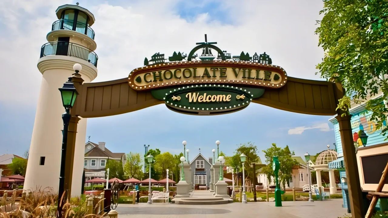 chocolate village