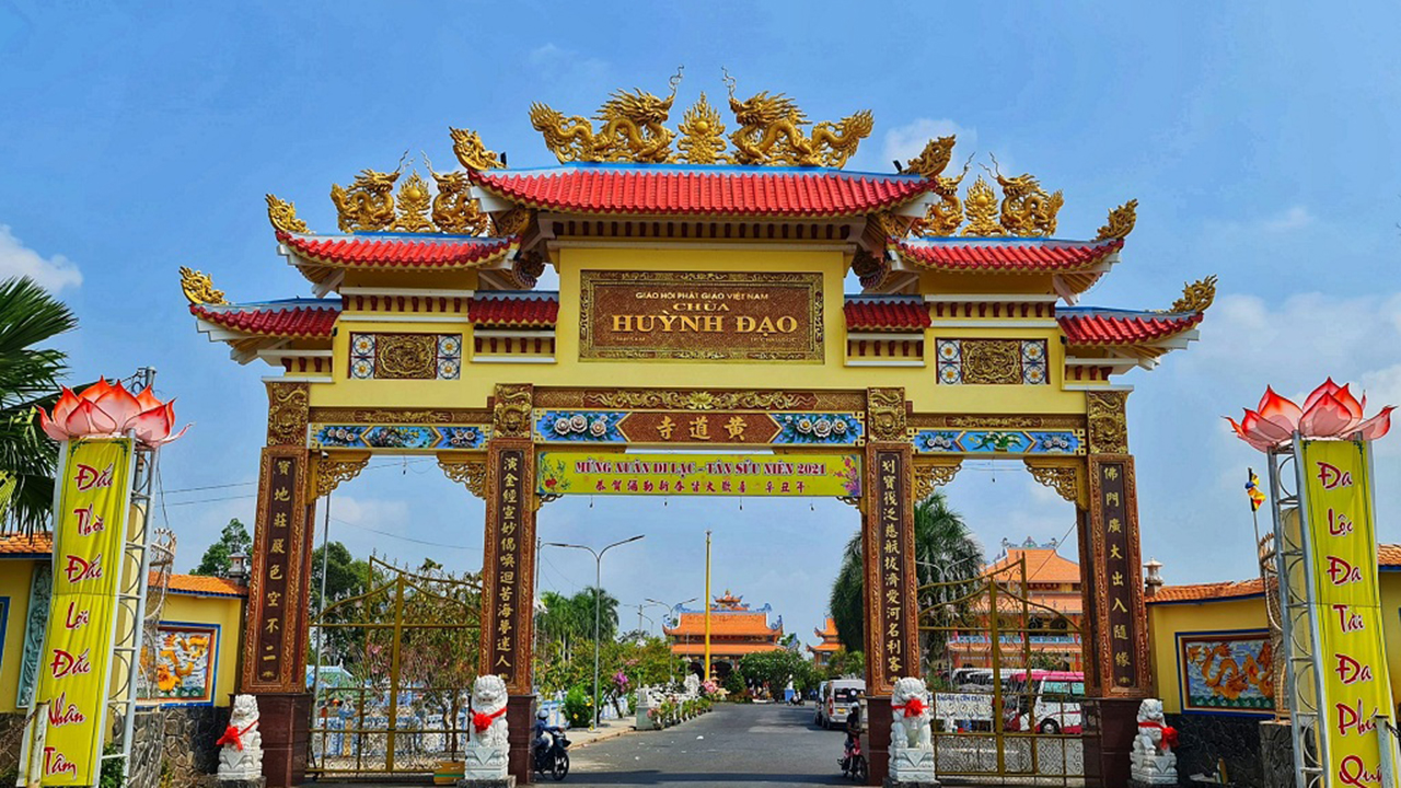 Chùa An Giang - chùa Huỳnh Đạo