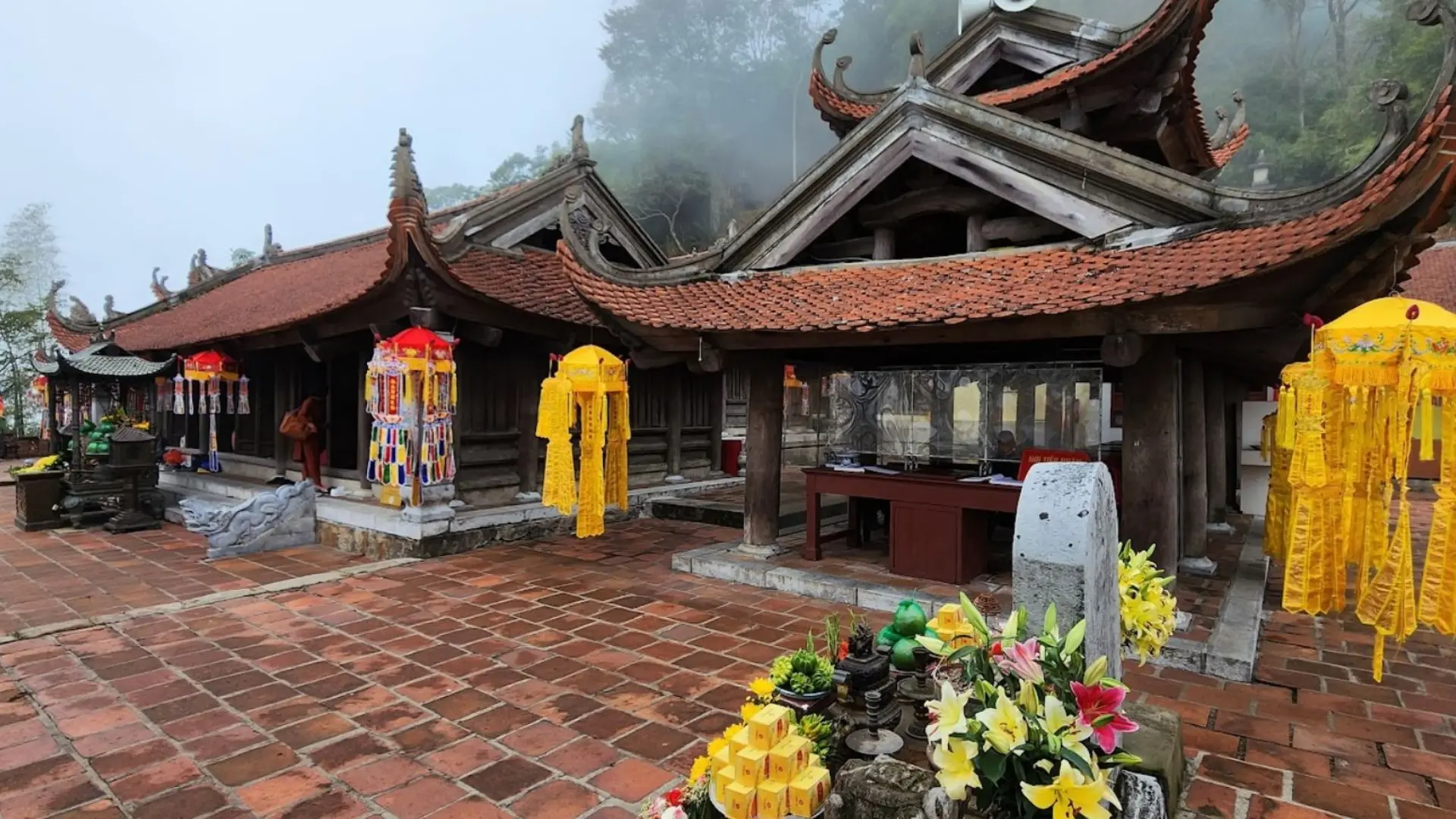 Chùa Hoa Yên xây dựng ở thế kỷ XIII