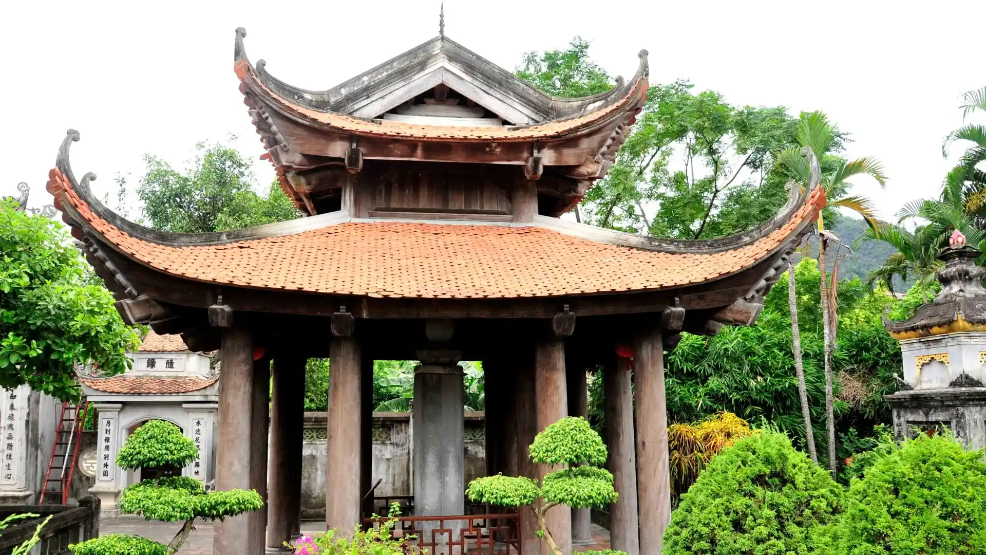 Chùa Nhất Trụ là di tích của quần thể cố đô Hoa Lư