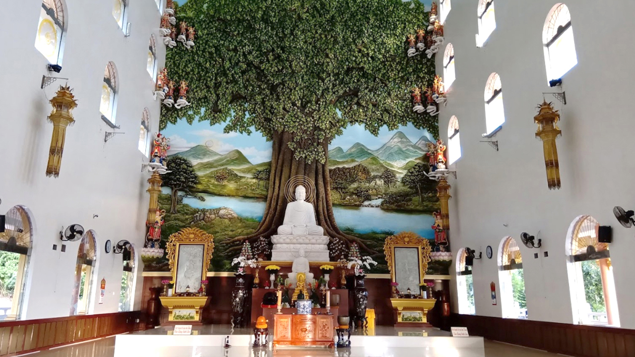 Chánh điện thờ Đức Phật Thích Ca