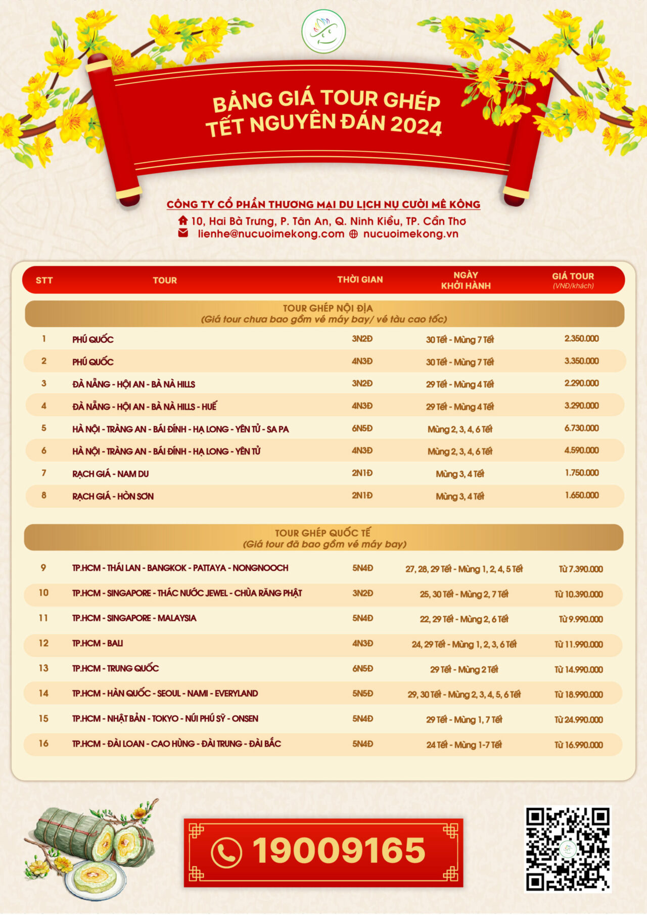 Chum Tour Tet Nguyen Dan 2024