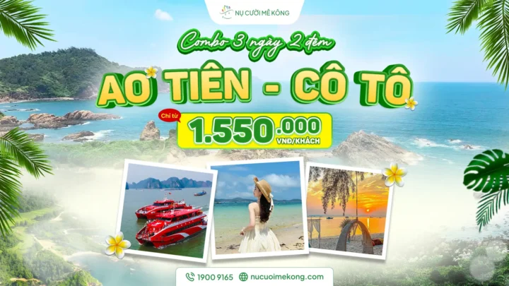 combo Cô Tô 3 ngày 2 đêm Nụ Cười Mê Kông