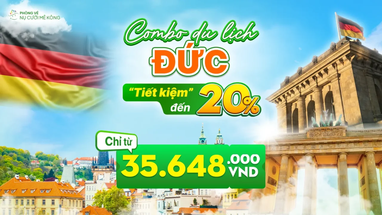 Combo du lịch Đức tiết kiệm đến 20%