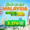 Combo du lịch Malaysia trọn gói ở Nụ Cười Mê Kông