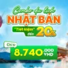 Combo du lịch Nhật Bản trọn gói tiết kiệm tại Nụ Cười Mê Kông