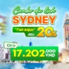 Combo du lịch Sydney trọn gói giá tốt tại Nụ Cười Mê Kông