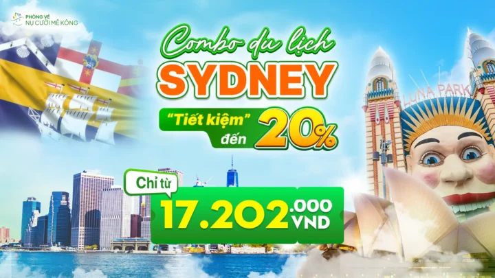 Combo du lịch Sydney trọn gói giá tốt tại Nụ Cười Mê Kông