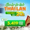 combo du lịch thái lan trọn gói di chuyển