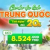 Combo du lịch Trung Quốc trọn gói tại Nụ Cười Mê Kông