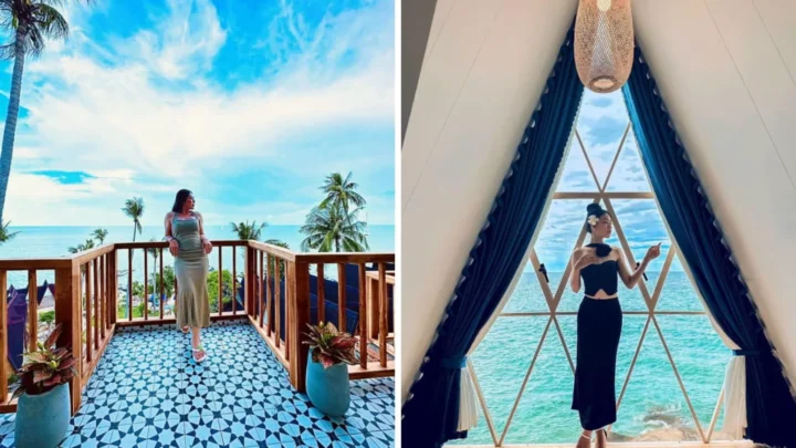 Góc view biển cực đẹp để chụp ảnh tại resort cao cấp Fly Up