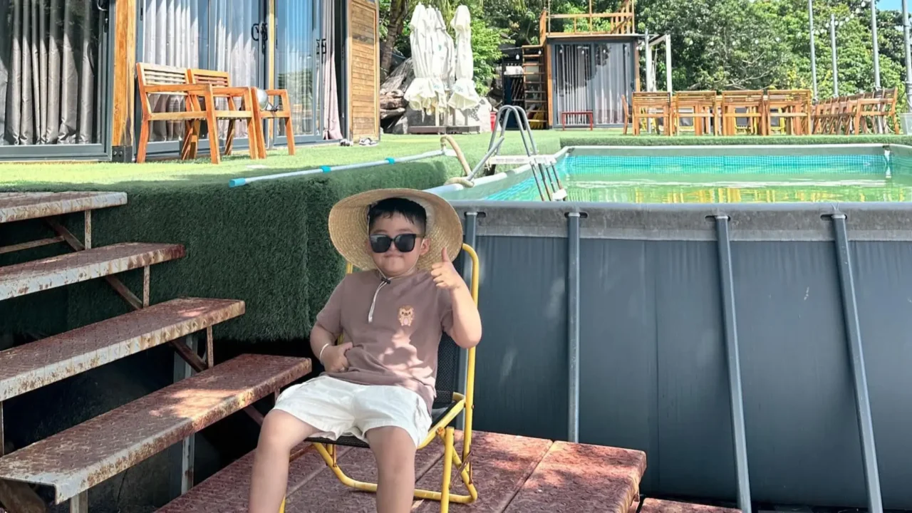 Không gian xanh mát, gần gũi thiên nhiên của Green Island Ecolodge, lựa chọn nghỉ dưỡng trong combo Hòn Tre.