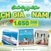 Combo Nam Du 3 ngày 2 đêm Nụ Cười Mê Kông