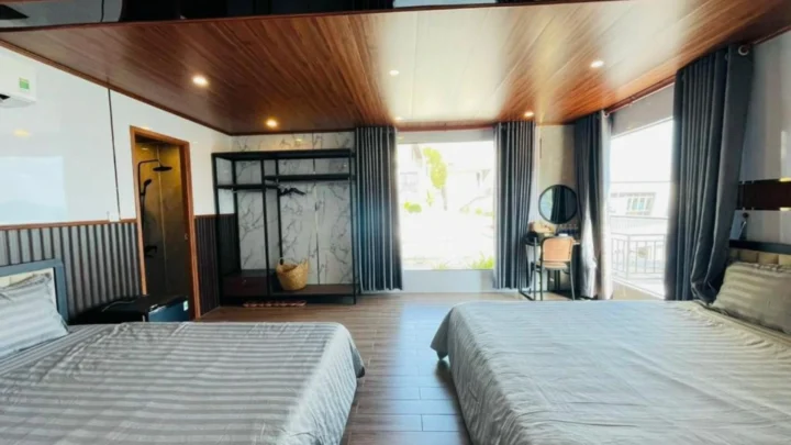 Phòng nghỉ view biển hiện đại, tiện nghi tại Meta Sea Resort, bao gồm trong combo du lịch Nam Du.