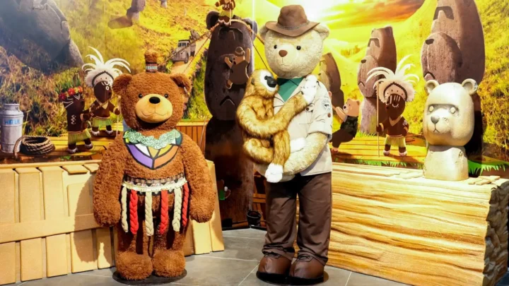 Bên trong Bảo tàng Gấu Teddy tại Grand World, một điểm đến trong combo nghỉ dưỡng Phú Quốc 5 ngày 4 đêm.