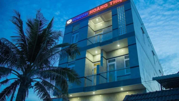 Homestay Hoàng Thiện với không gian thoáng đãng, gần gũi với người dân bản địa