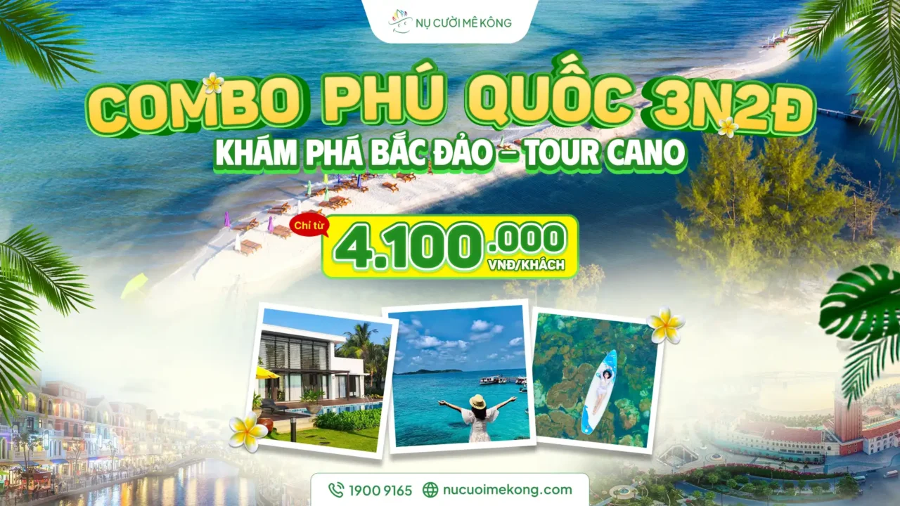 Combo Vinpearl Phú Quốc 3 ngày 2 đêm tại Nụ Cười Mê Kông
