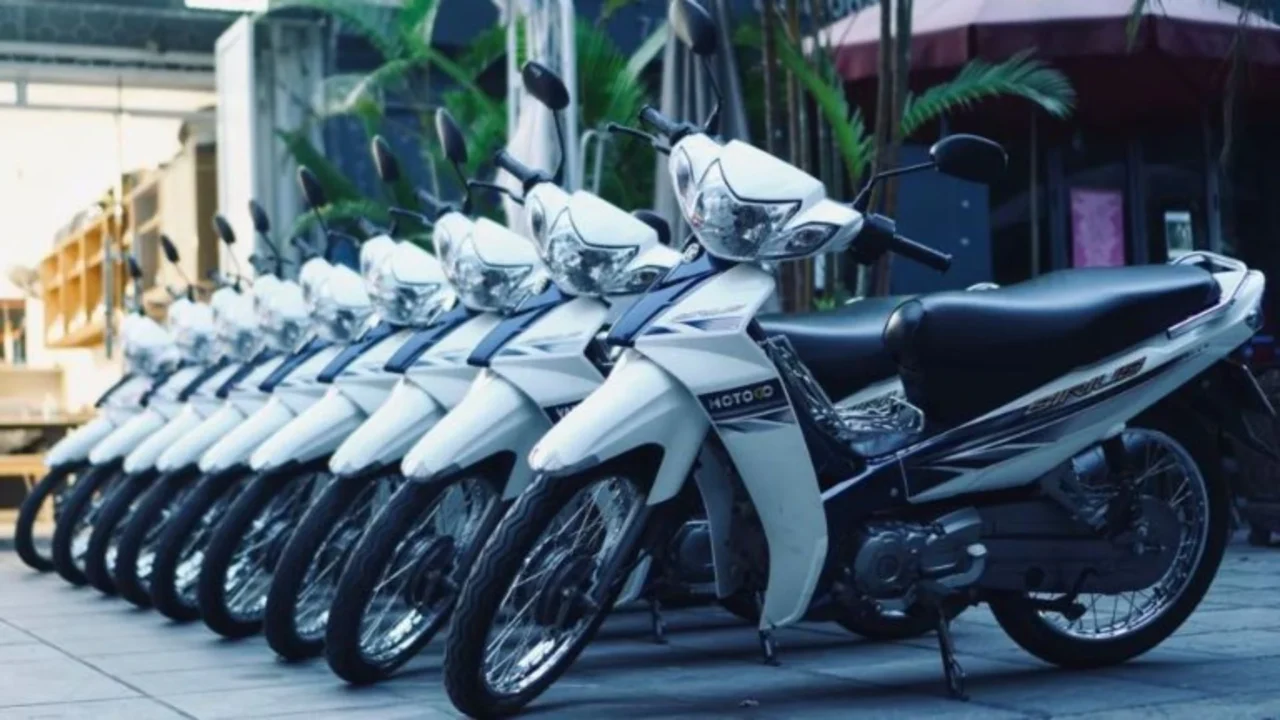 combo xe máy ở Nụ Cười Mê Kông