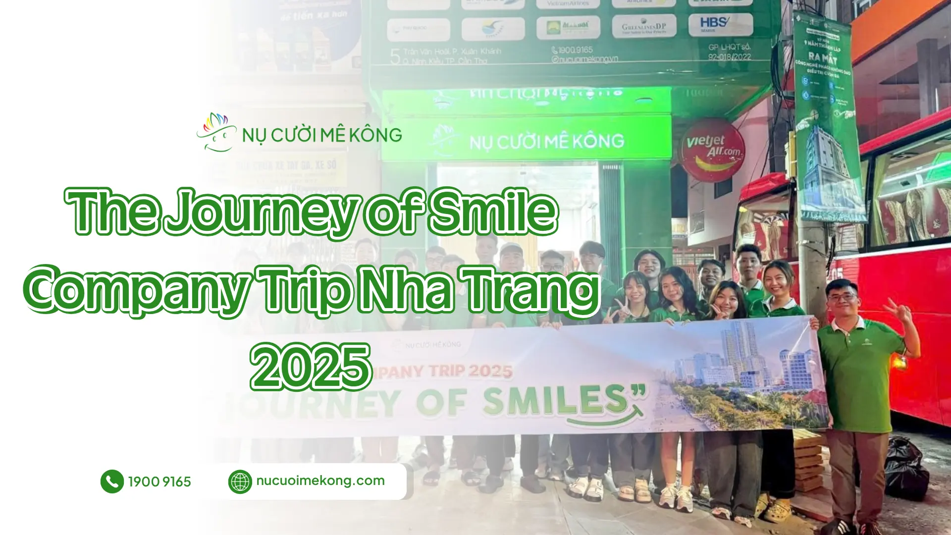 Company trip Nha Trang 2025 của Nụ Cười Mê Kông với Amazing Race, team building sáng tạo và hoạt động gắn kết văn hóa doanh nghiệp
