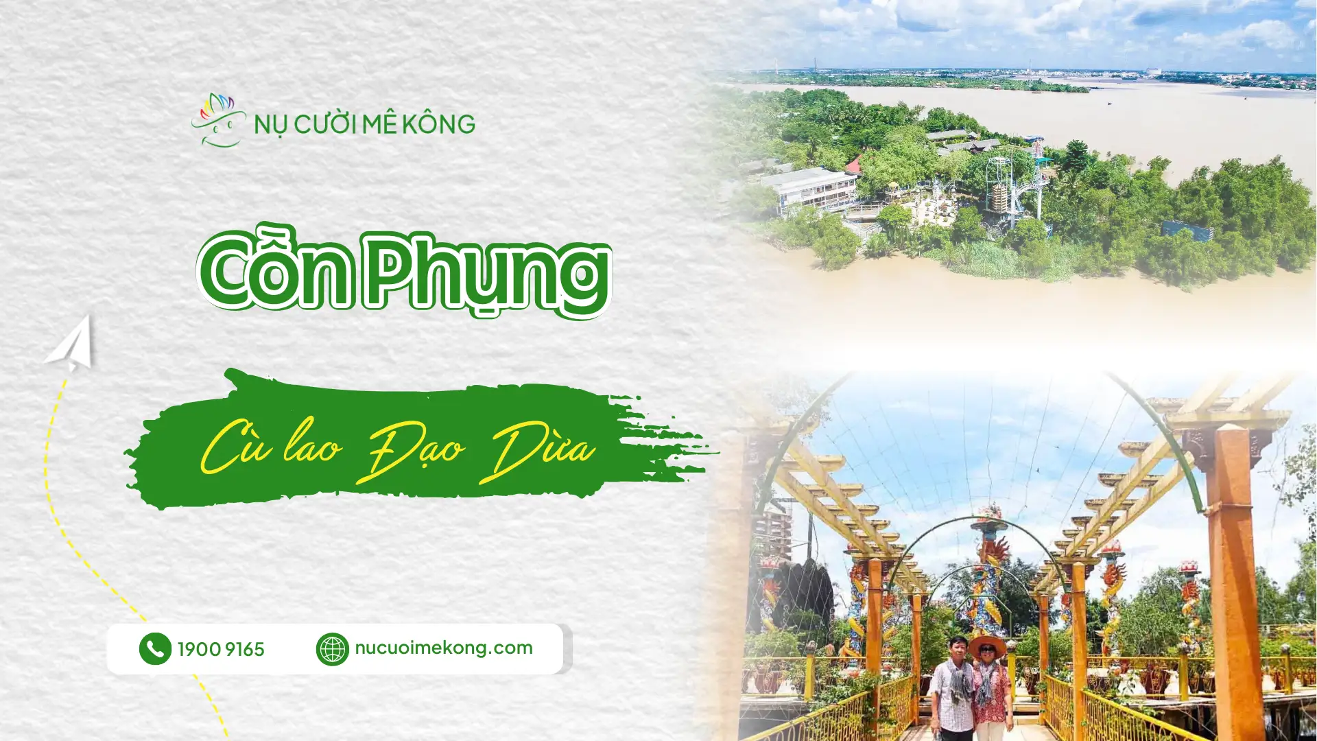 Cồn Phụng Bến Tre, khám phá cùng Nụ Cười Mê Kông