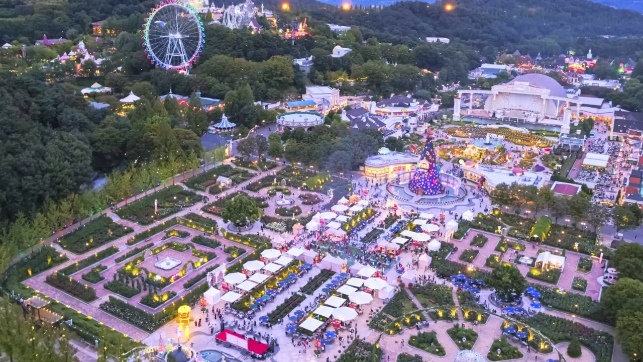 Everland - công viên giải trí hàng đầu tại Hàn Quốc