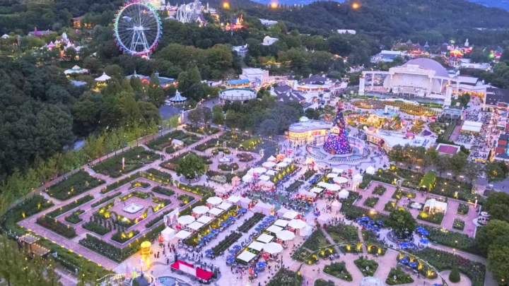 Everland - công viên giải trí hàng đầu tại Hàn Quốc