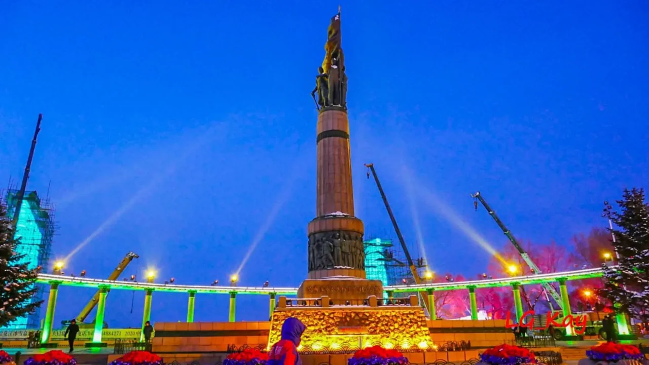 Công viên Stalin thơ mộng bên bờ sông trong tour Cáp Nhĩ Tân cùng Nụ Cười Mê Kông