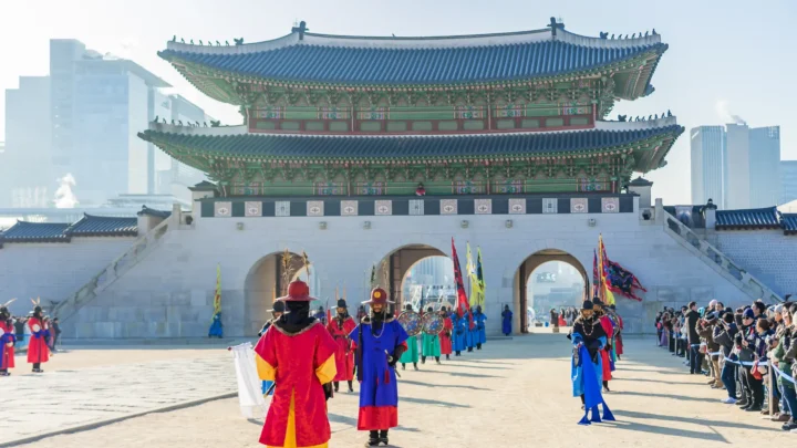 Cung điện Gyeongbokgung – điểm đến nổi bật trong Tour Seoul Nami Everland