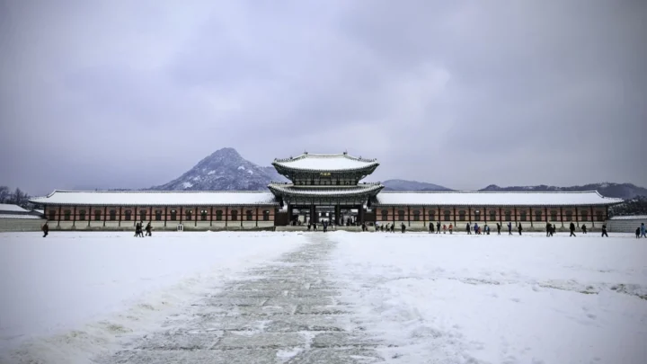 Cung điện hoàng gia Gyeongbok tại Hàn Quốc