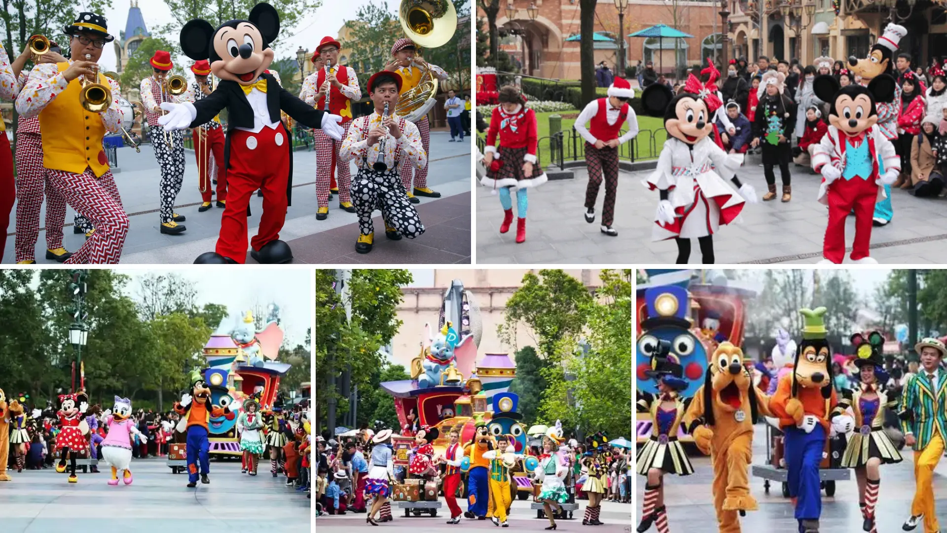 Đại lộ Mickey chiêm ngưỡng màn biểu diễn âm nhạc sôi động từ các nhạc công mickey với giai điệu vui tươi