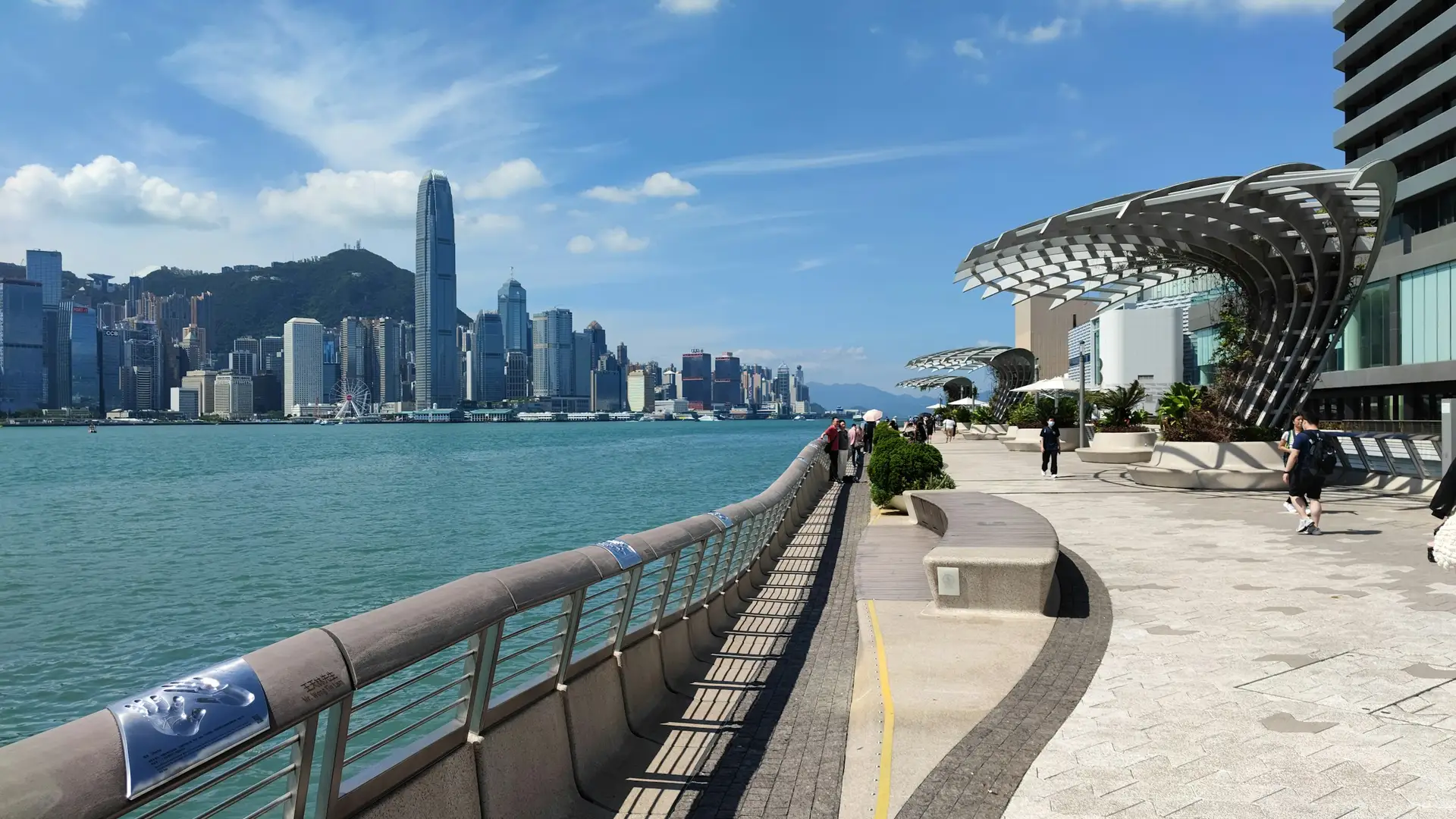 Đại lộ Ngôi sao bên cảng Victoria