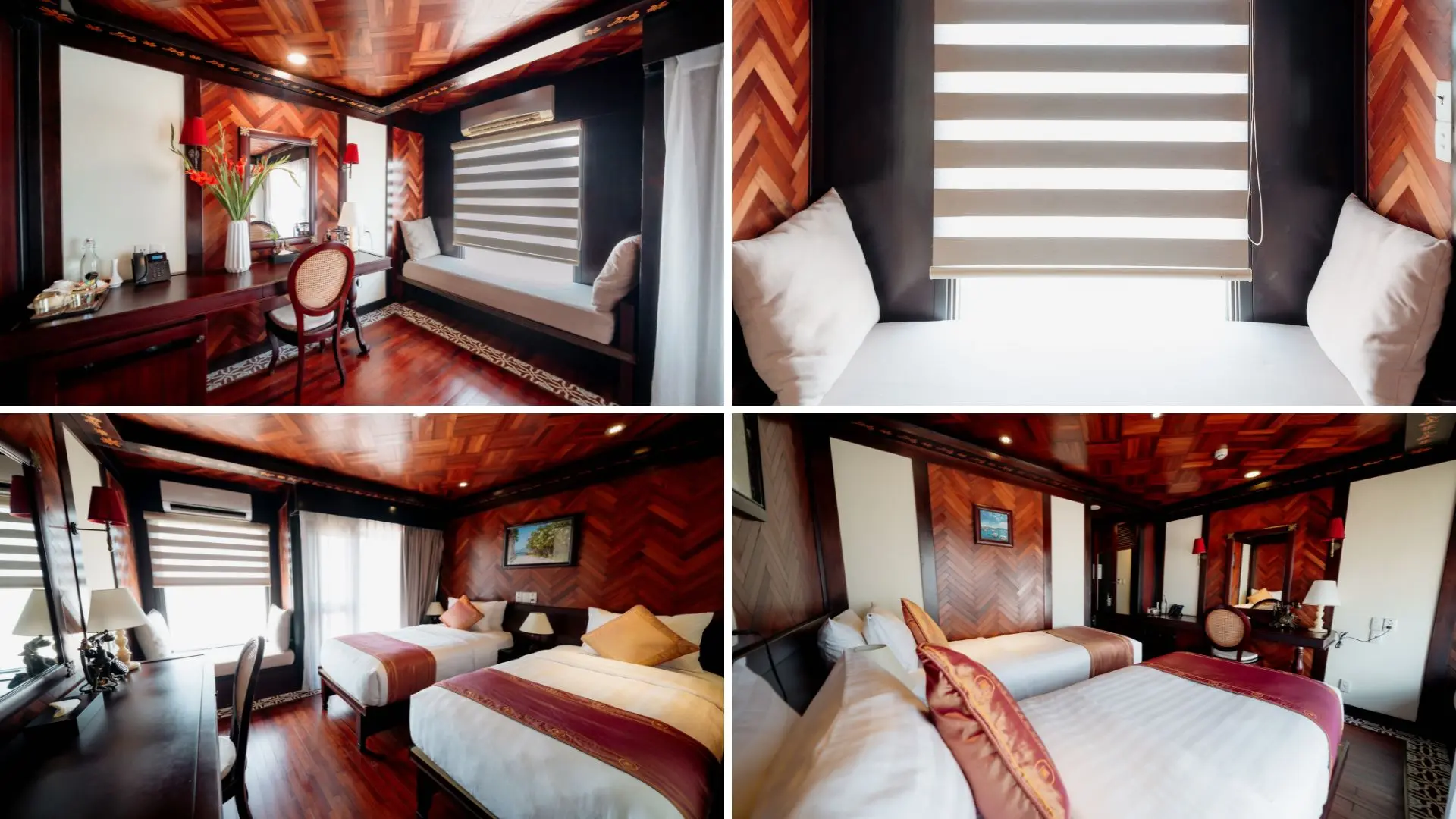 Phòng Deluxe Balcony Du thuyền MV La Marguerite