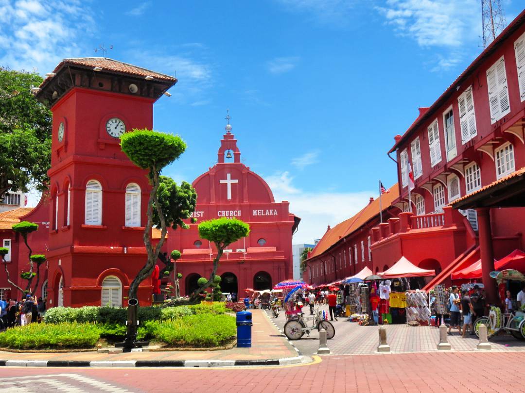 Tham quan Đền, Nhà Thờ, Quảng Trường tại Malacca