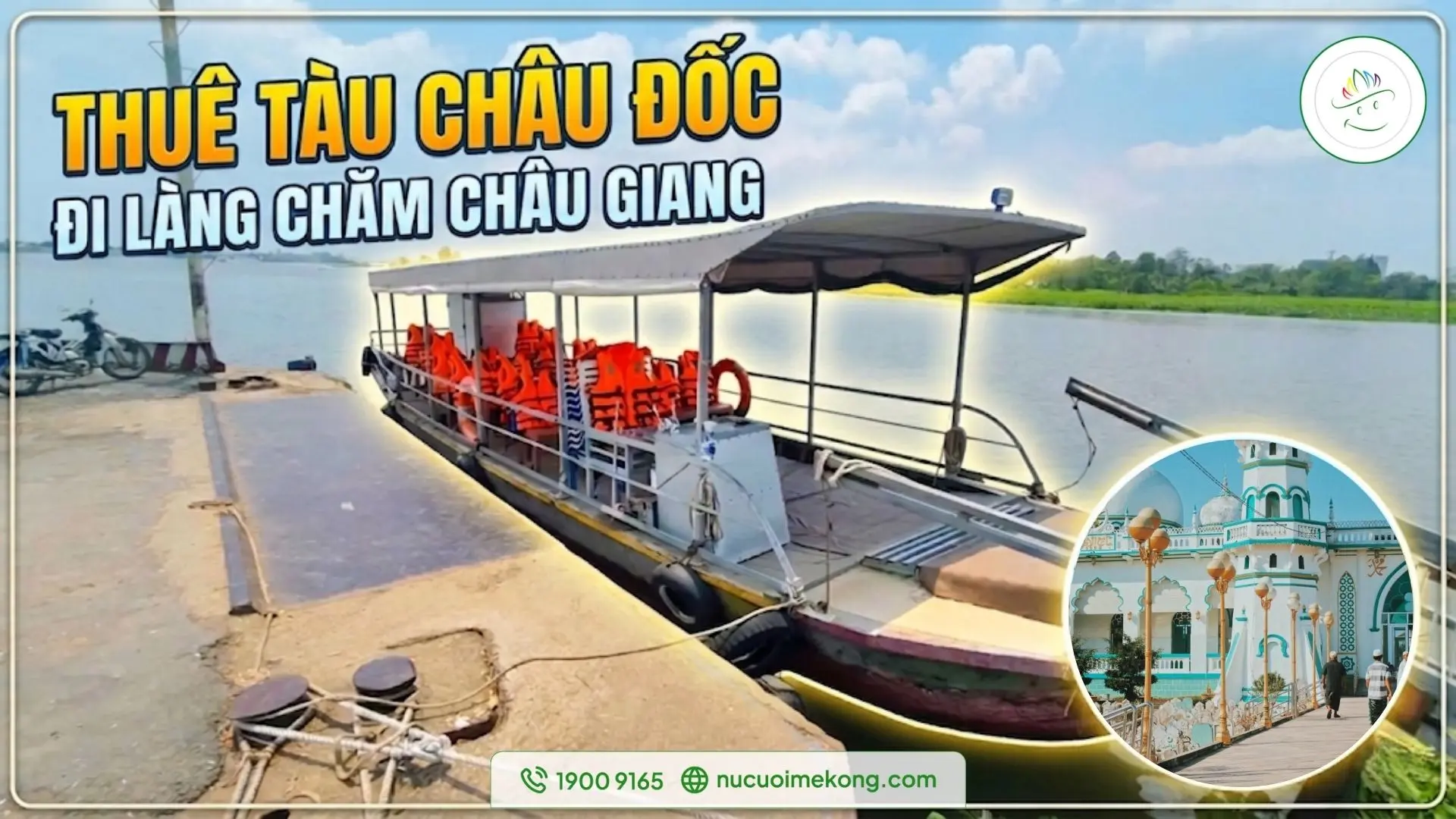 dịch vụ thuê tàu châu đốc làng chăm châu giang