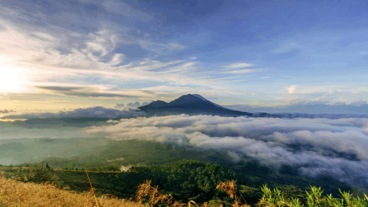 Núi lửa Kintamani trong tour du lịch Bali