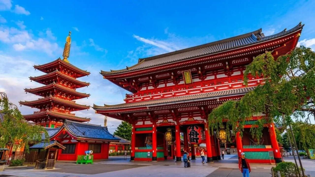 Chùa Sensoji ở Tokyo