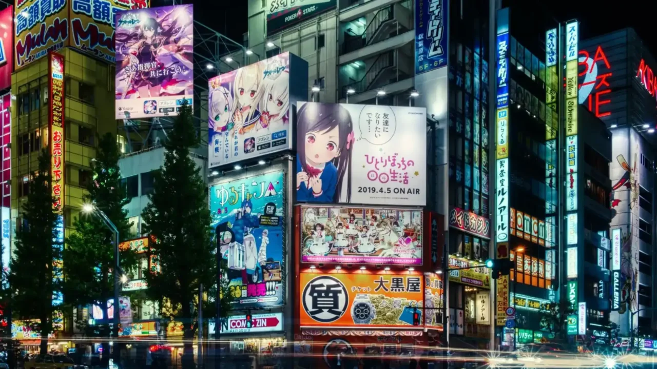 Phố Akihabara của tour Nhật Bản 5 ngày 4 đêm